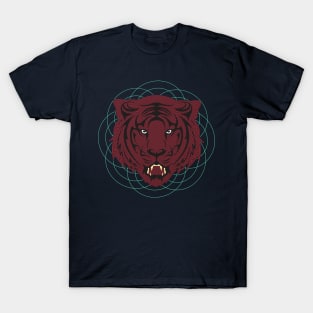 Orbital Red Tiger T-Shirt